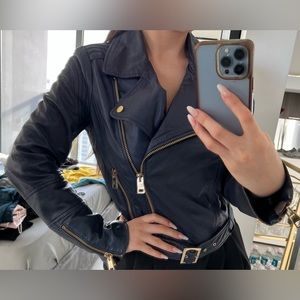 Max&Co leather jacket